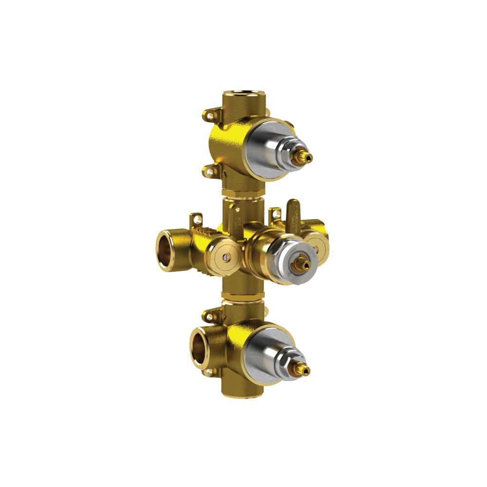 3/4" Thermostatic Valve - 4 Outputs