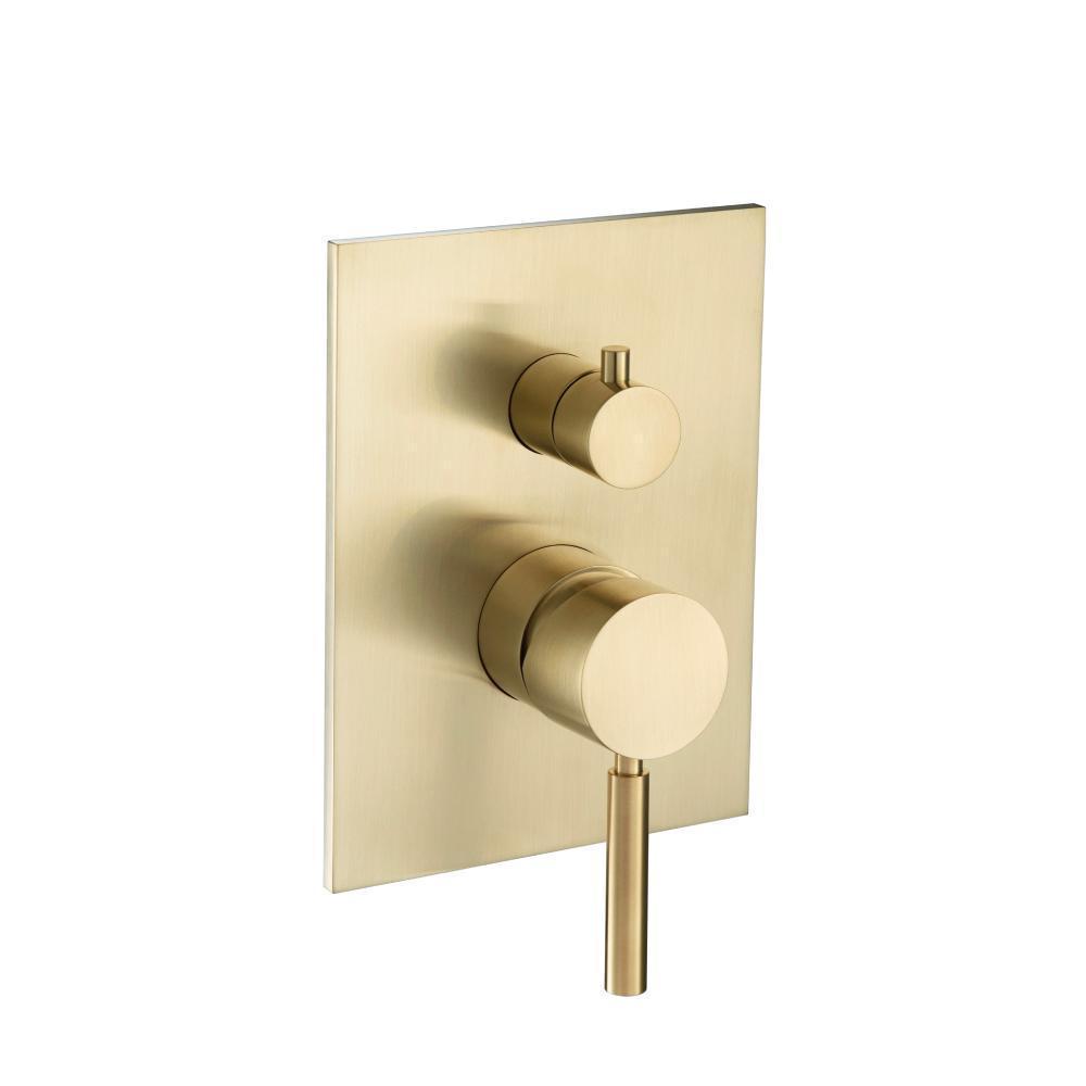 Tub / Shower Trim With Pressure Balance Valve - 3-Output