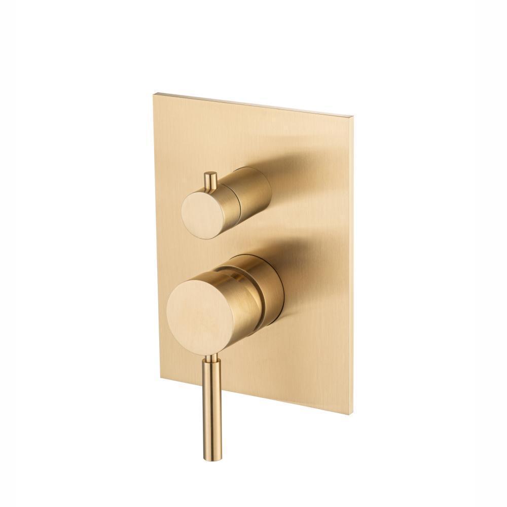 Tub / Shower Trim With Pressure Balance Valve - 3-Output