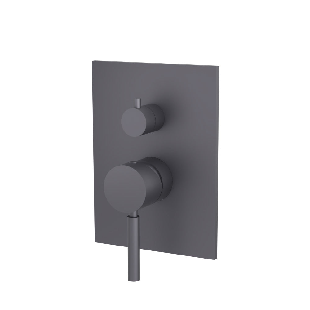 Tub / Shower Trim With Pressure Balance Valve - 3-Output