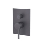 Tub / Shower Trim With Pressure Balance Valve - 3-Output