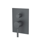 Tub / Shower Trim With Pressure Balance Valve - 3-Output