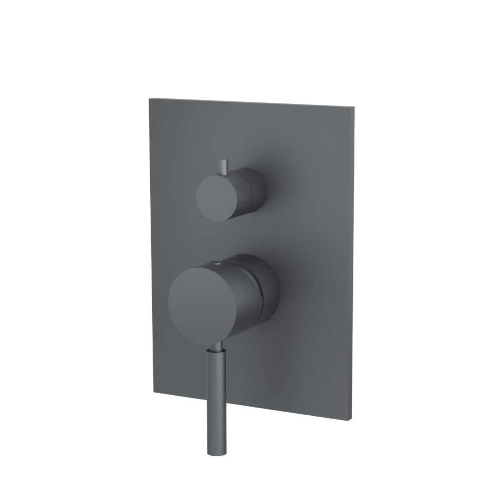Tub / Shower Trim With Pressure Balance Valve - 3-Output