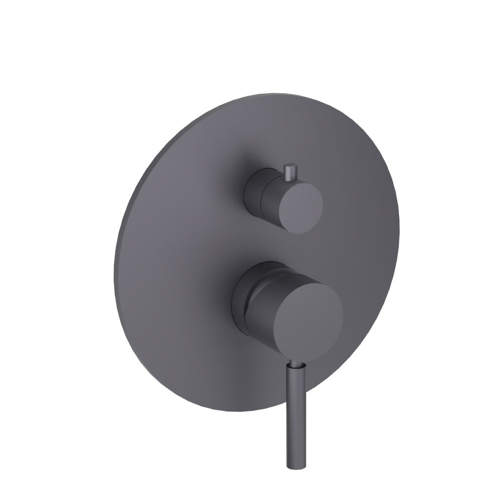 Tub / Shower Trim With Pressure Balance Valve - 3-Output