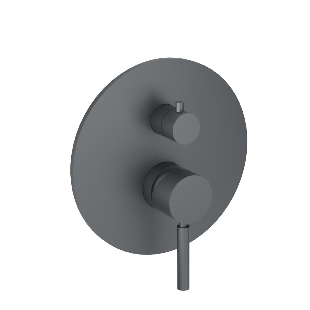 Tub / Shower Trim With Pressure Balance Valve - 3-Output