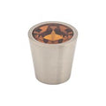Wine Crystal Center Knob